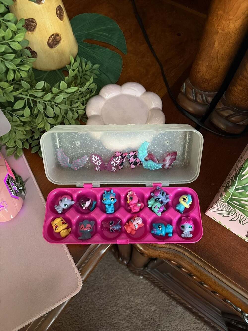 Hatchimals CollEGGtibles Pink Egg Carton with 12 Mini Figures and Accessories